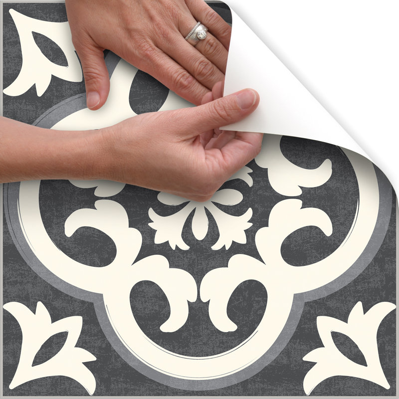 Floor Adorn by ConTact Brand SelfAdhesive Decorative and Removable 12